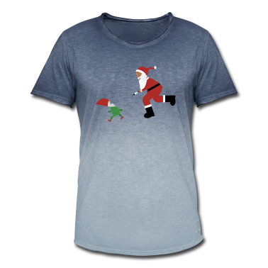 Corona  - Santa Claus tries to vaccinate Christmas gnome