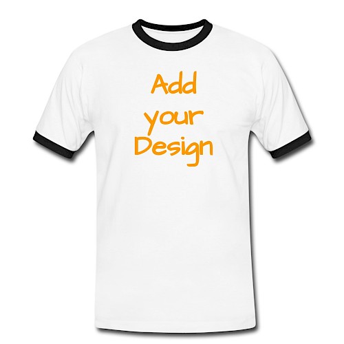 Men's Ringer Shirt white/black