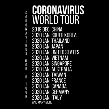 Zoom image CoronaVirus World Tour