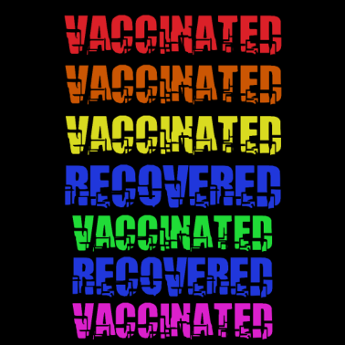 Zoom image vaccinerad återhämtade Covid-19 Corona Pandemic