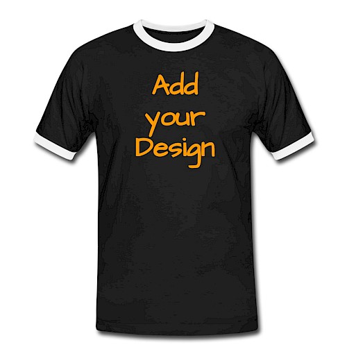 Men's Ringer Shirt black/white