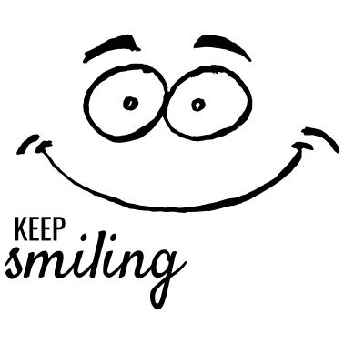 Zoom image corona maske keep smiling 1