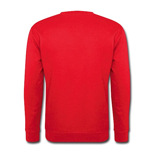 Unisex svetaripaita Hinten punainen