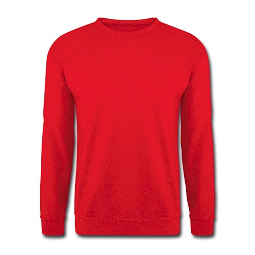 Unisex svetaripaita Vorne punainen