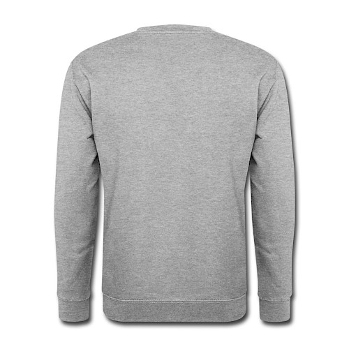 Unisex svetaripaita Hinten valkoharmaaksi meleerattu