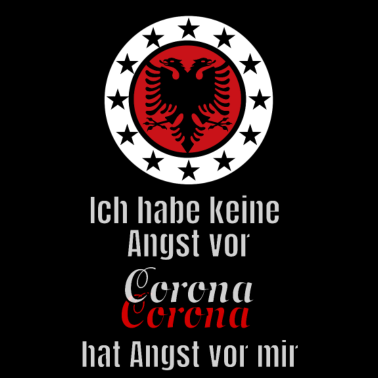 Zoom image Albania flagg Corona ordtak humor