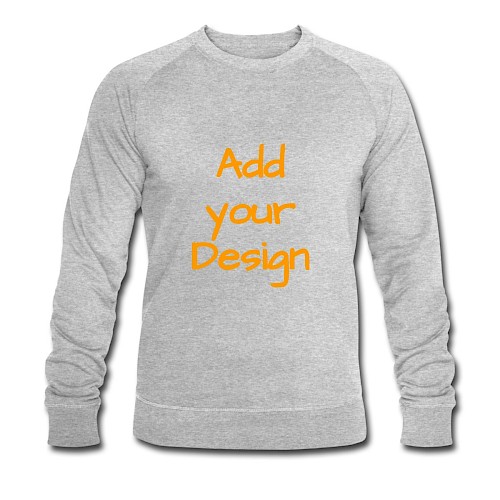 Men's Organic Sweatshirt heather grey