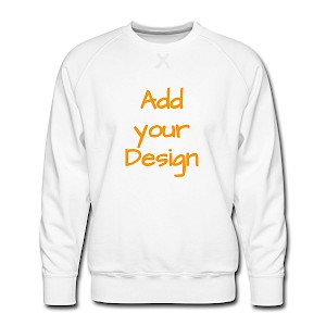 Men's Premium Sweatshirt white