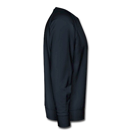 Herre premium sweatshirt Rechts marineblå