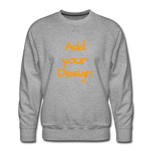 Men's Premium Sweatshirt heather grey