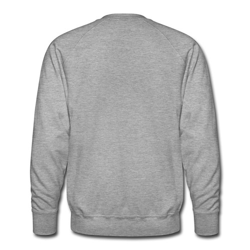 Men's Premium Sweatshirt Hinten heather grey