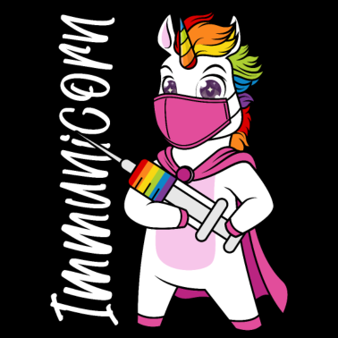 Zoom image Vaccination vaccinée Vacciner Licorne Immunicorn