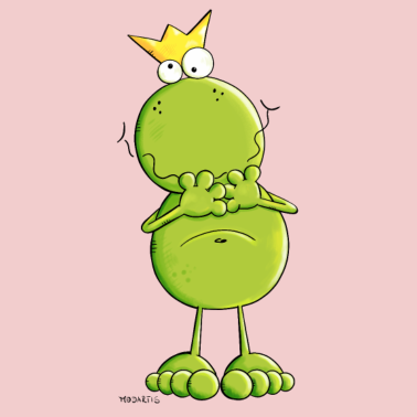 Zoom image Rana con corona