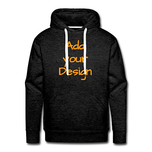 Men's Premium Hoodie charcoal grey