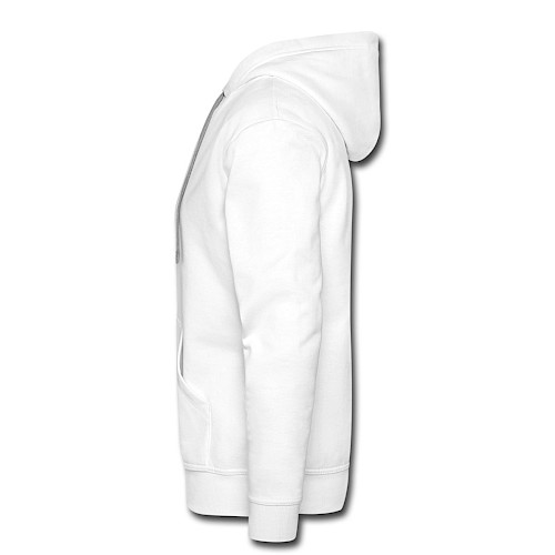 Men's Premium Hoodie Links white