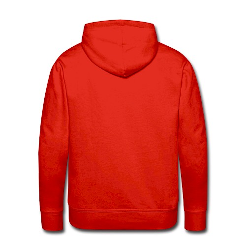 Men's Premium Hoodie Hinten red