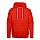 thumbnail Mannen Premium hoodie Vorne rood