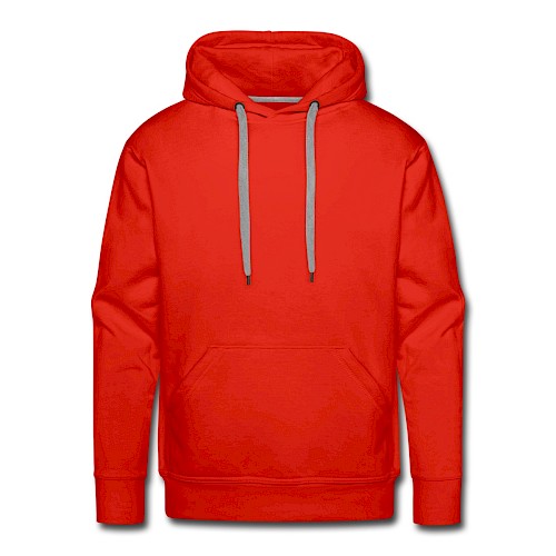 Men's Premium Hoodie Vorne red