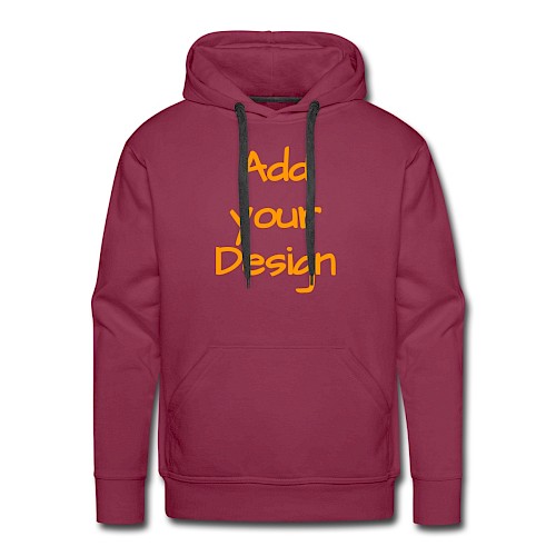 Men's Premium Hoodie bordeaux