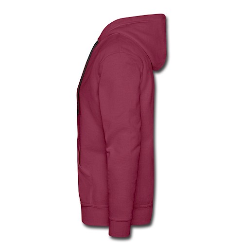 Men's Premium Hoodie Links bordeaux