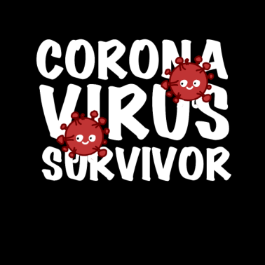 Zoom image Corona Survivor Virus Pandemisch geschenk