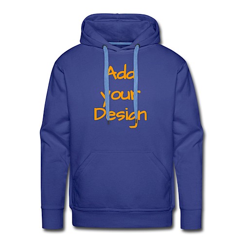 Men's Premium Hoodie royal blue