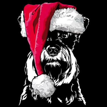Zoom image MINIATURE SCHNAUZER Christmas Beanie Wilsigns
