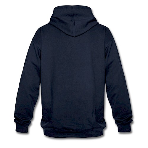 Contrast Colour Hoodie Hinten navy/heather grey