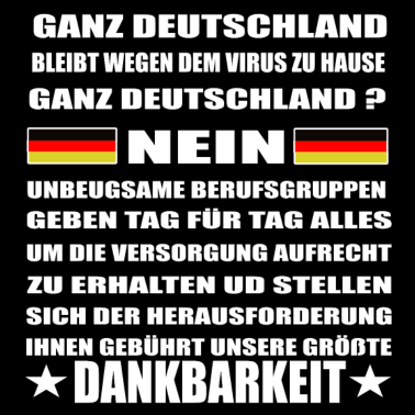Zoom image Danke an alle systemrelevanten Berufe
