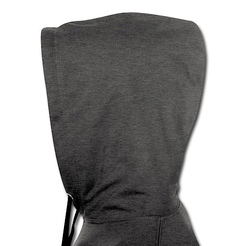 Contrast Colour Hoodie Dos charcoal/black