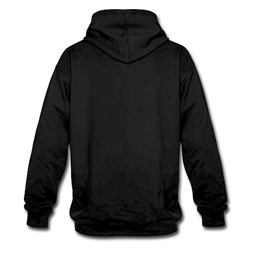 Contrast Colour Hoodie Hinten black/gold