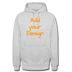 Unisex Hoodie light heather grey