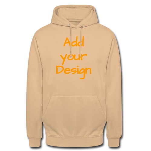 Unisex Hoodie peach