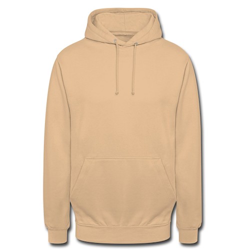 Unisex Hoodie Vorne peach