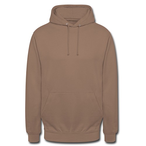 Unisex Hoodie Vorne mocha