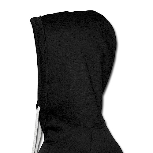 Leichtes Kapuzensweatshirt Unisex Links Anthrazit