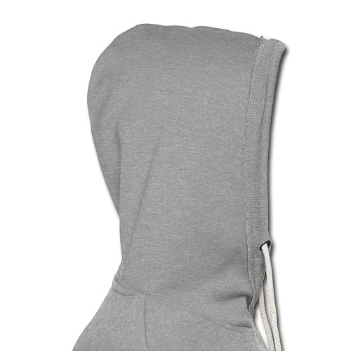 Light Unisex Sweatshirt Hoodie Rechts heather grey