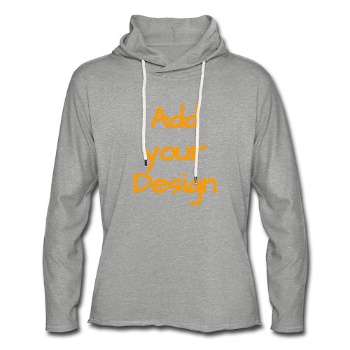 Light Unisex Sweatshirt Hoodie heather grey