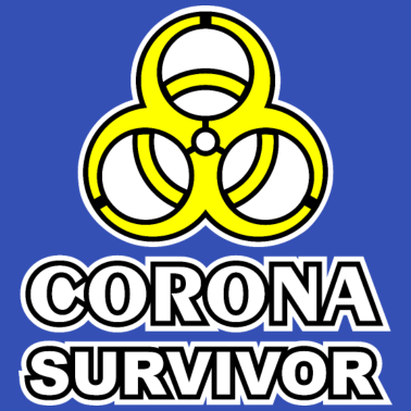 Zoom image Corona, CORONA, TShirt, Corona Survivor, Grypa