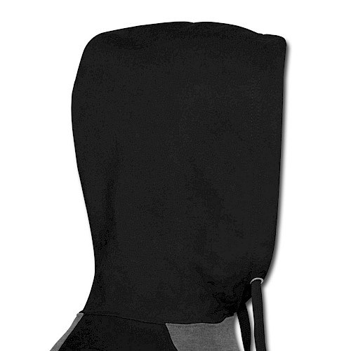 Unisex Baseball Hoodie Devant Graphit/Schwarz