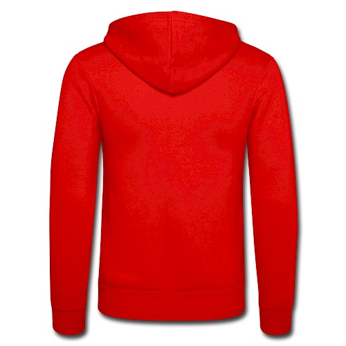 Nuestra chaqueta con capucha de Bella + Canvas Hinten rojo clásico