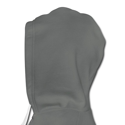 Nuestra chaqueta con capucha de Bella + Canvas Dos gris