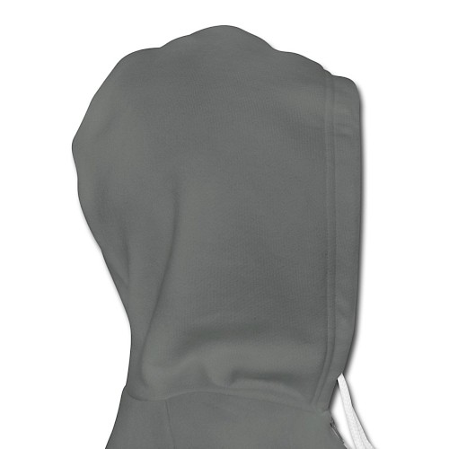 Nuestra chaqueta con capucha de Bella + Canvas Devant gris