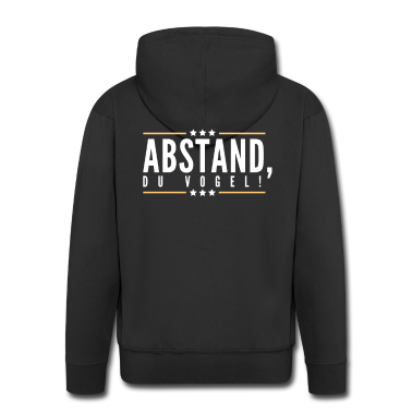 Corona  - Abstand, Du Vogel! Corona Abstand halten Schutz