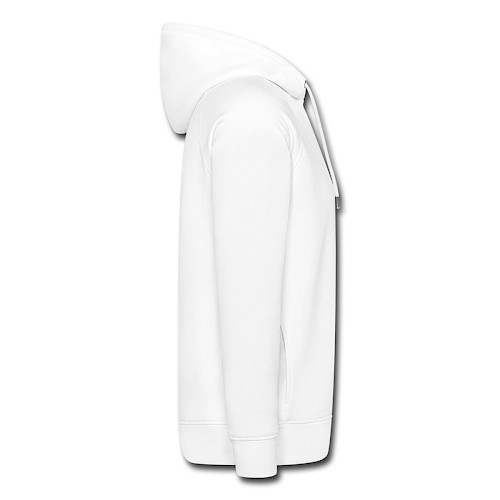 Unisex Organic Hoodie by Stanley & Stella Rechts white