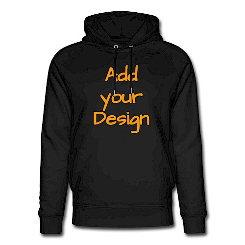 Unisex Organic Hoodie by Stanley & Stella black