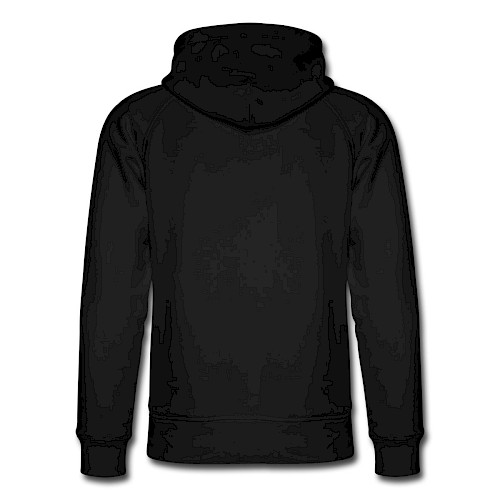 Unisex Organic Hoodie by Stanley & Stella Hinten black