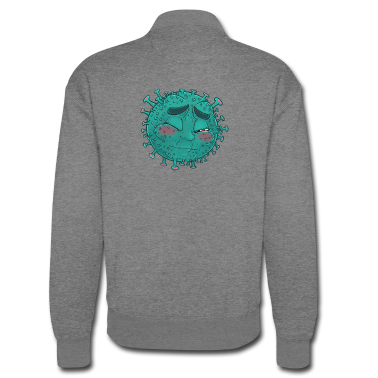 Corona  - Meneer Covid - grijns