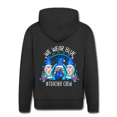 Corona  - We Wear Blue Teacher Crew Autism Awareness Gnomes