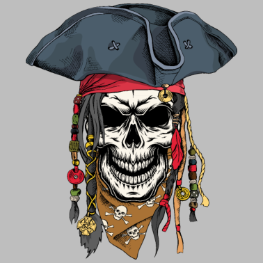 Zoom image Piratskalle